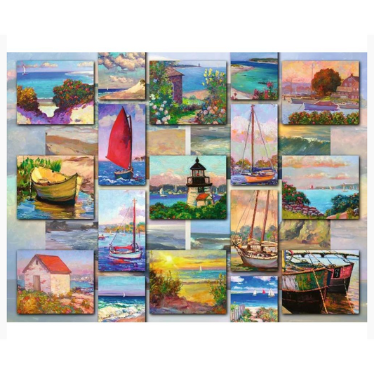 Ravensburger 1500pc Coastal Collage Puzzle