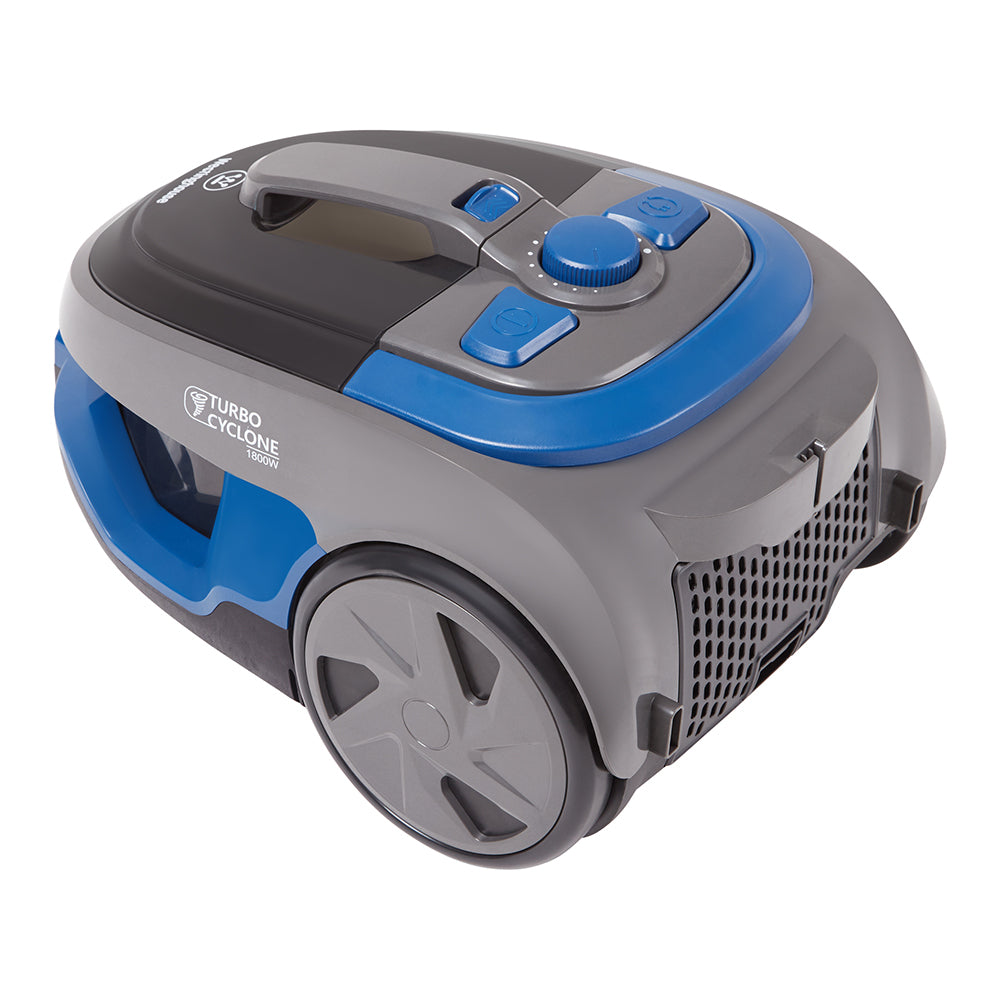 Westinghouse 1800W 2.5L Bagless Corded Dry Vacuum Cleaner Adjustable Suction BLU