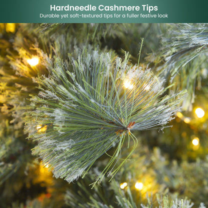 Christabelle 1.8m Christmas Tree Cashmere Pine 6ft Pre-Lit with LED Lights