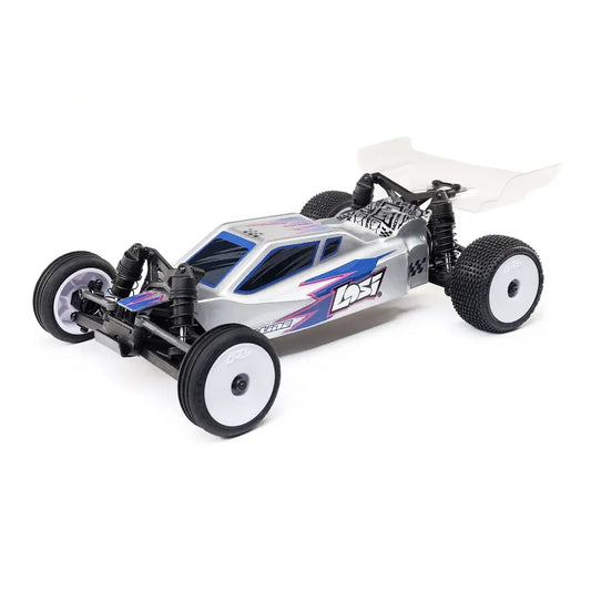 Losi Micro-B 2S RC Buggy Electric 2WD 1/24 Scale RTR - Silver