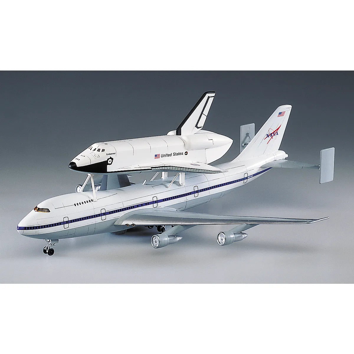 Academy 1/288 Space Shuttle & 747 Carrier Scaled Plastic Model Kit