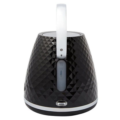 Westinghouse Electric 1.7L 2200W Kettle & 930W 2 Slice Bread Toaster Set (Black)