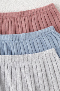 Willluxe® Ribbed Tank & Shorts Lounge Set