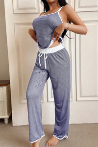 Willluxe® Striped Spaghetti Strap Set