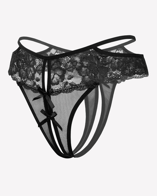 Lace Cheeky Mesh Hollow Thongs