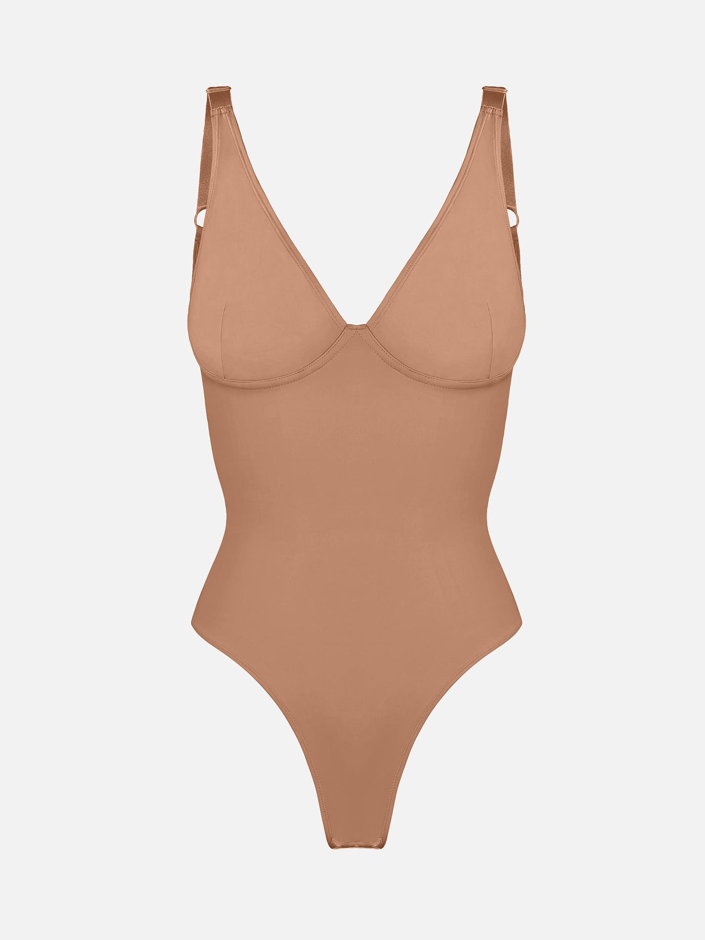 Willluxe Deep V Neck Tummy Control Shapewear Bodysuit [BOGO]