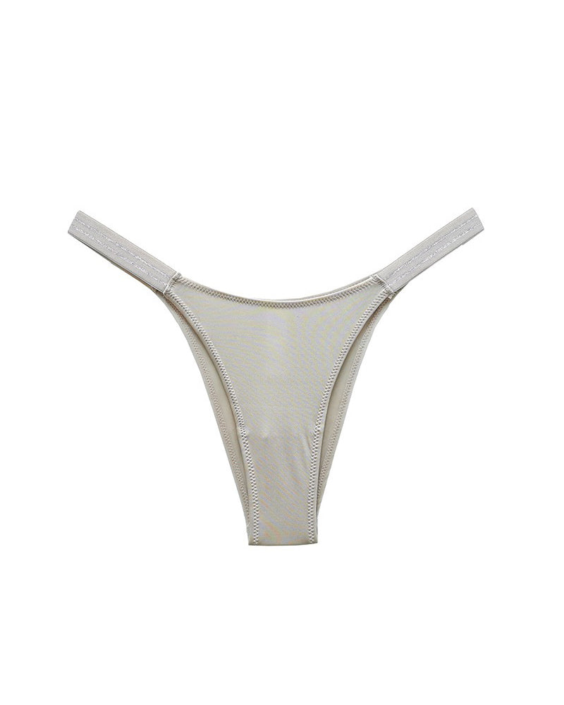 Willluxe® SparkleGlam – Seamless Leopard Print Bikini Thong