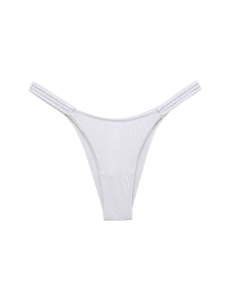 Willluxe® SparkleGlam – Seamless Leopard Print Bikini Thong