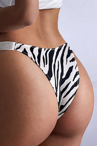 Willluxe® SparkleGlam – Rhinestone Embellished Sparkle Thong