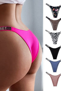 Willluxe® SparkleGlam – Rhinestone Embellished Sparkle Thong