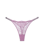 Willluxe® BlossomLace – Lace Thong with Sparkling Details