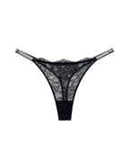 Willluxe® BlossomLace – Lace Thong with Sparkling Details