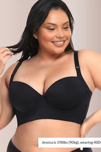 Willluxe® Push up Back Smoothing Shaping Bra