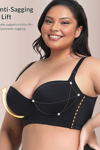 Willluxe® Push up Back Smoothing Shaping Bra