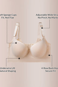 Willluxe® Push up Back Smoothing Shaping Bra
