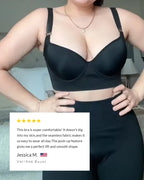 Willluxe® Push up Back Smoothing Shaping Bra