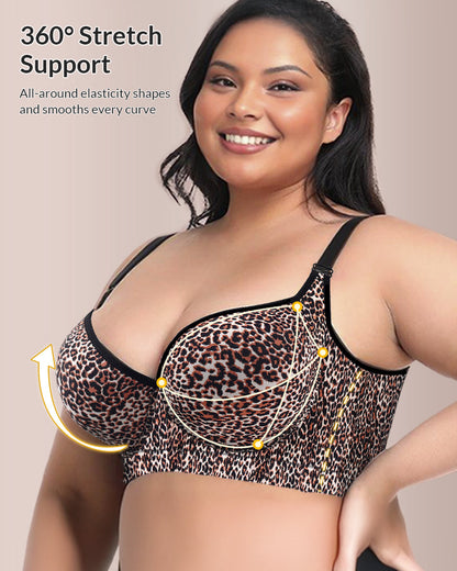 WILLLUXE® Push up Back Smoothing Shaping Bra