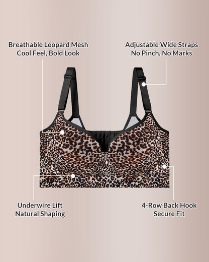 WILLLUXE® Push up Back Smoothing Shaping Bra