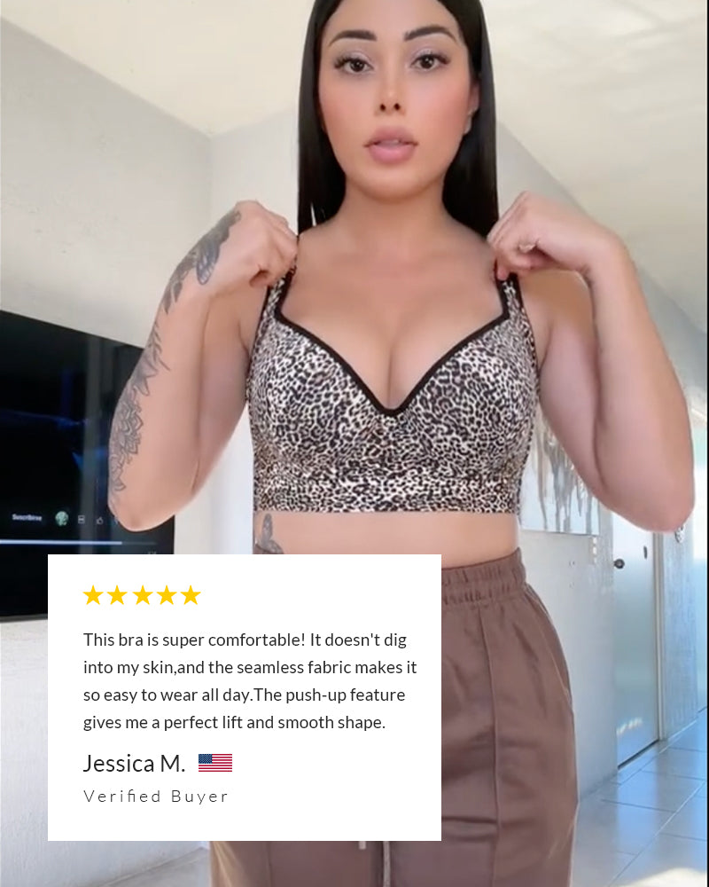 WILLLUXE® Push up Back Smoothing Shaping Bra