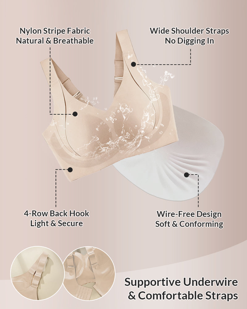 WILLLUXE® Soft Comfortable Everyday Bra