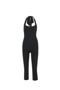 Willluxe® Elegant Backless Halter Jumpsuit