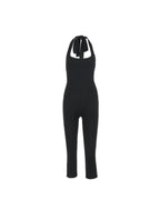 Willluxe® Elegant Backless Halter Jumpsuit