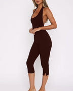 Willluxe® Backless Halter Jumpsuit