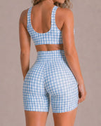 Willluxe® Shortcake Cherries Sports Bra