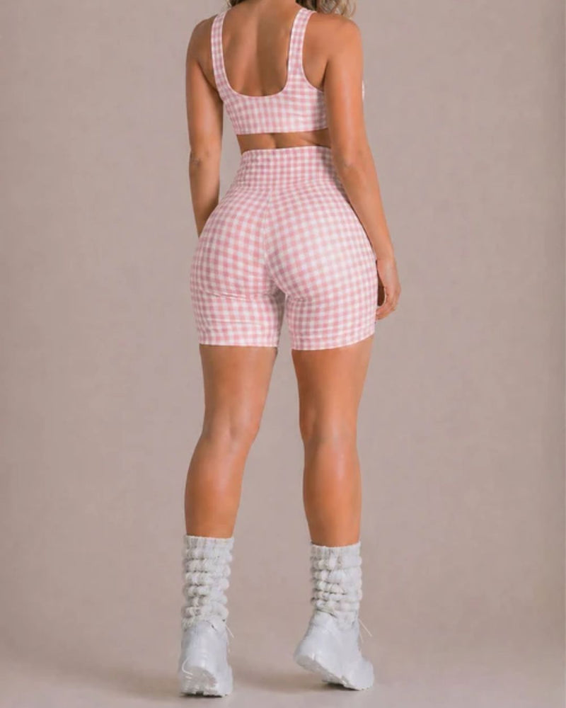 Willluxe® Shortcake Gingham Shorts