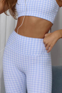 Willluxe® Cake Gingham Legging