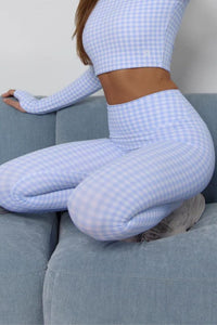 Willluxe® Cake Gingham Legging