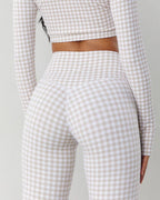 Willluxe® Cake Gingham Legging
