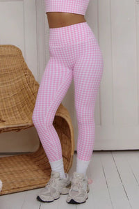 Willluxe® Cake Gingham Legging