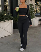 Willluxe® Ballet Ruffled Shaping Sports Top