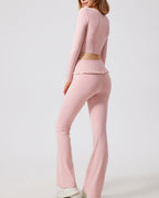 Willluxe® Ballet Ruffled Shaping Sports Top