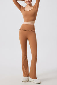 Willluxe® Ballet Ruffled Shaping Leggings