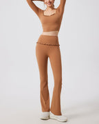 Willluxe® Ballet Ruffled Shaping Leggings