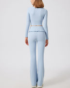 Willluxe® Ballet Ruffled Shaping Leggings