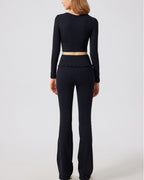 Willluxe® Ballet Ruffled Shaping Leggings