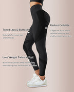 Willluxe® Seamless Contour Scrunch Butt Yoga Leggings