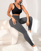 Willluxe® Seamless Contour Scrunch Butt Yoga Leggings