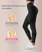 Willluxe® Seamless Contour Scrunch Butt Yoga Leggings
