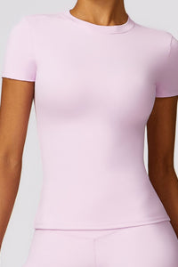 Willluxe® Quick-Dry Yoga Running Short Sleeve Top
