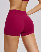 Willluxe® Sculpting High-Waisted Workout Shorts