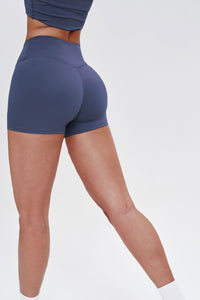 Willluxe® Sculpting High-Waisted Workout Shorts