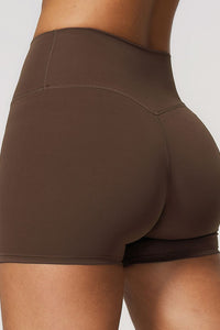 Willluxe® Sculpting High-Waisted Workout Shorts
