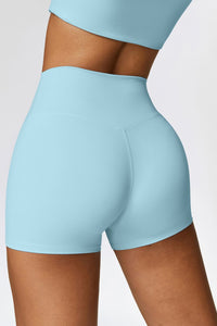 Willluxe® Sculpting High-Waisted Workout Shorts