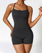 Willluxe® Sculpting High-Waisted Workout Shorts