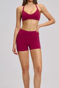 Willluxe® Sculpting High-Waisted Workout Shorts
