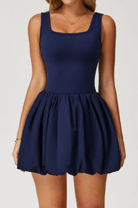 Willluxe® Athletic Tennis Dress with Built-In Bodysuit